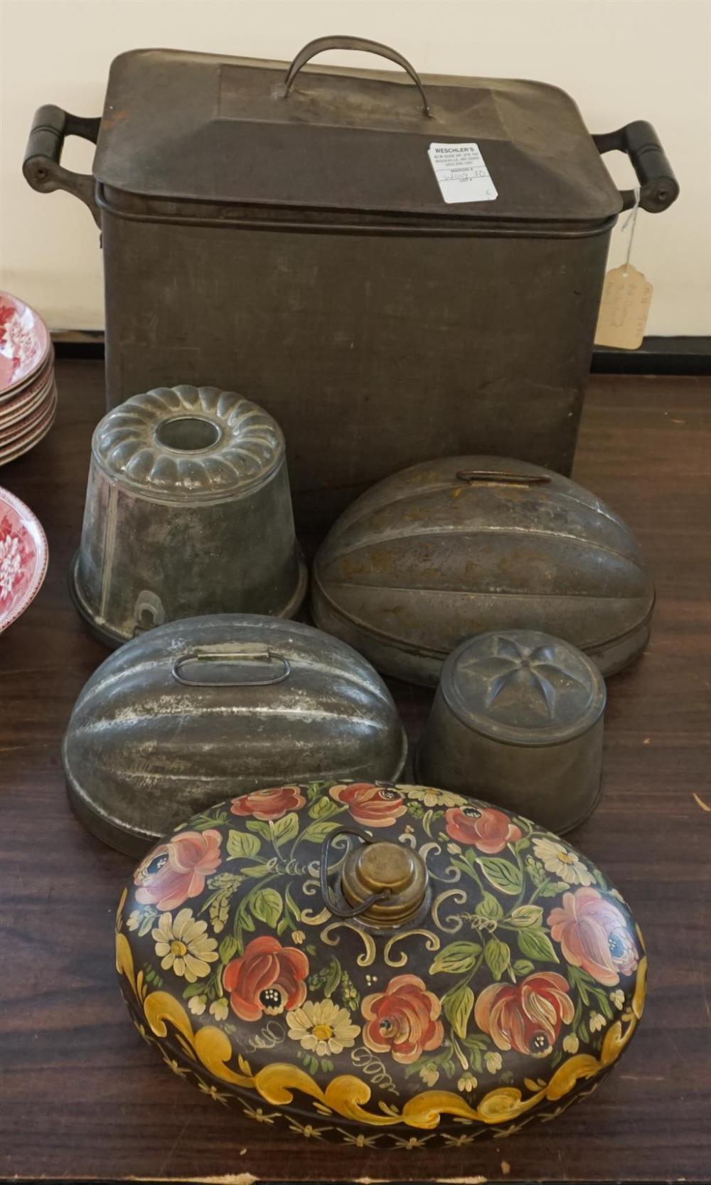 TIN CANNING JAR BOILER, FOUR FOOD