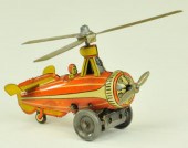 TIN CLOCKWORK AUTOGYRO PENNY T