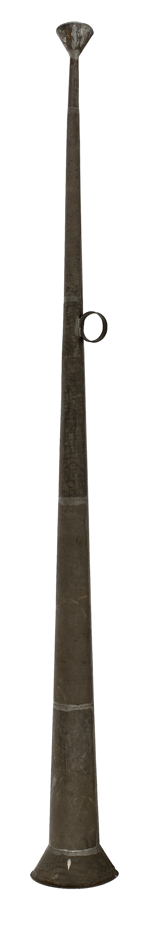 Tin coaching horn late 19th c. 56
