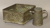 TIN DIAMOND SHAPED CHEESE MOLD