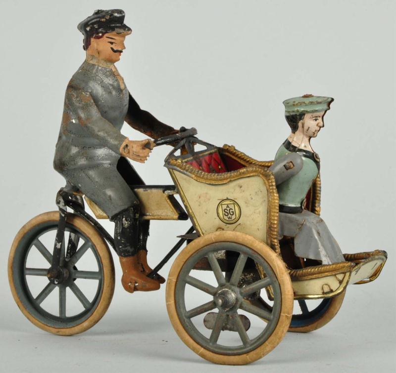 Tin Guntherman Motorcycle Wind-Up