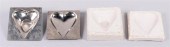 TIN HEART MOLD AND CHEF MESNIE