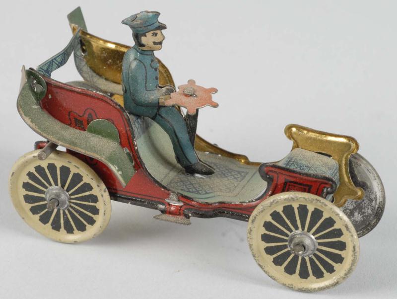 Tin Litho Automobile Penny Toy. 