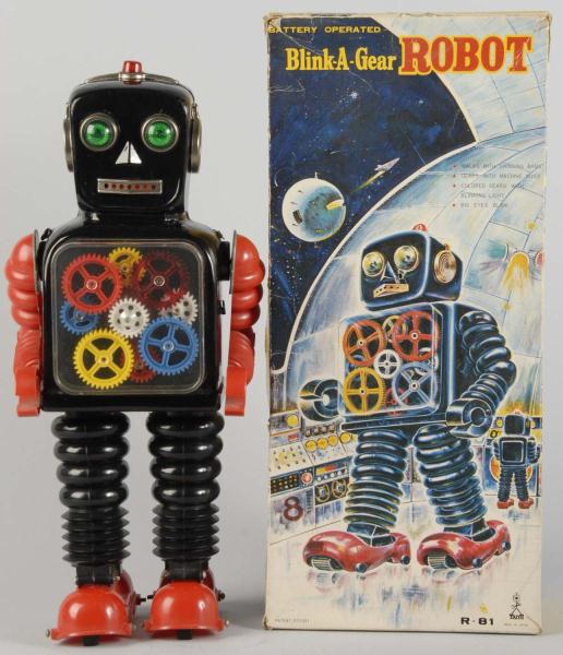 Tin Litho Blink-A-Gear