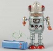 Tin Litho Door Robot Battery-O