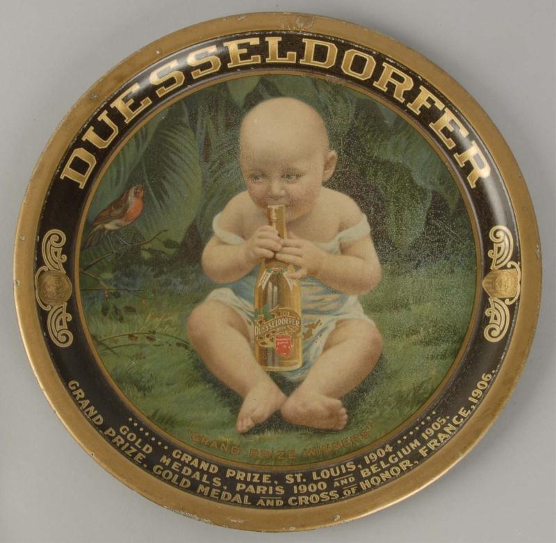Tin Litho Duesseldorfer Beer