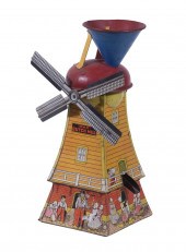 TIN LITHO "MAC" DUTCH MILL SAN