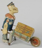 Tin Litho Marx Popeye Express