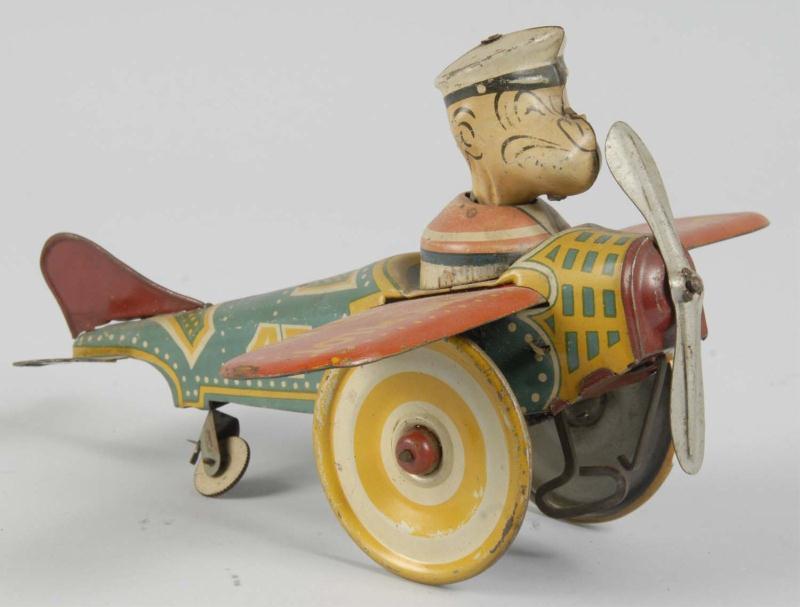 Tin Litho Marx Popeye the Pilot