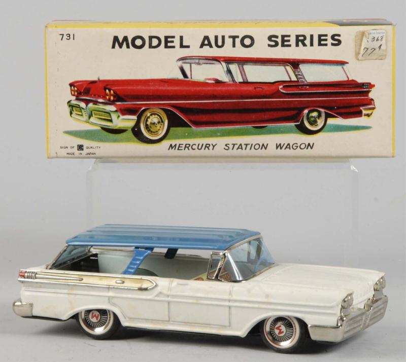 Tin Litho Mercury Station Wagon