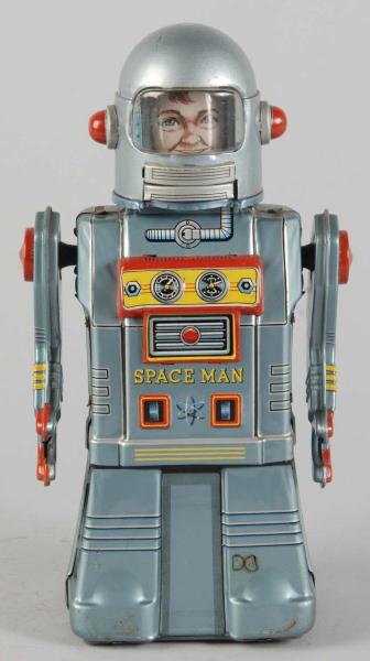 Tin Litho Spaceman Astronaut