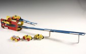 TIN LITHO TOY CAR TRACK - Unma