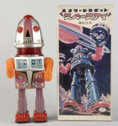 Tin Litho X-70 Space Robot Bat