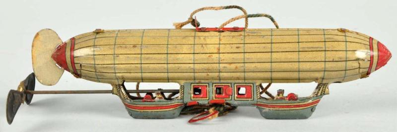 Tin Litho Zeppelin Nickel Toy. 