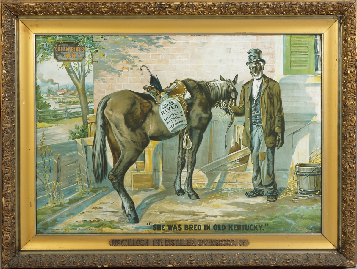 Tin Lithograph Green River
