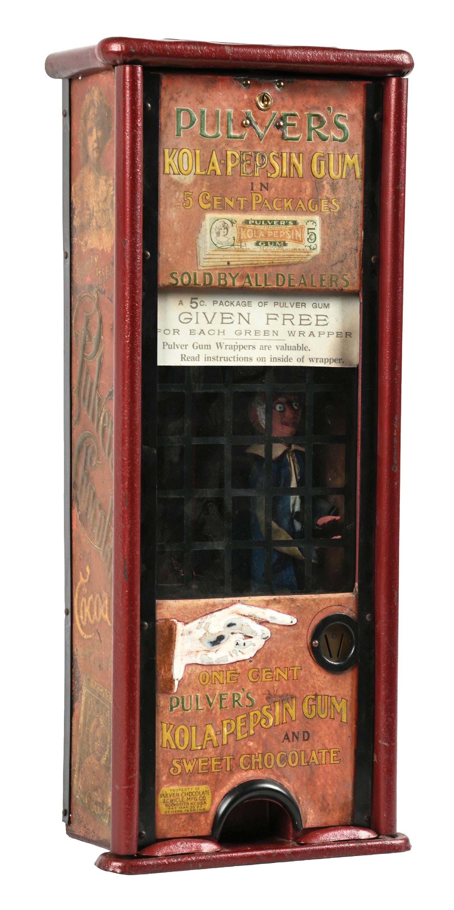 TIN LITHOGRAPHED PULVER KOLA-PEPSIN