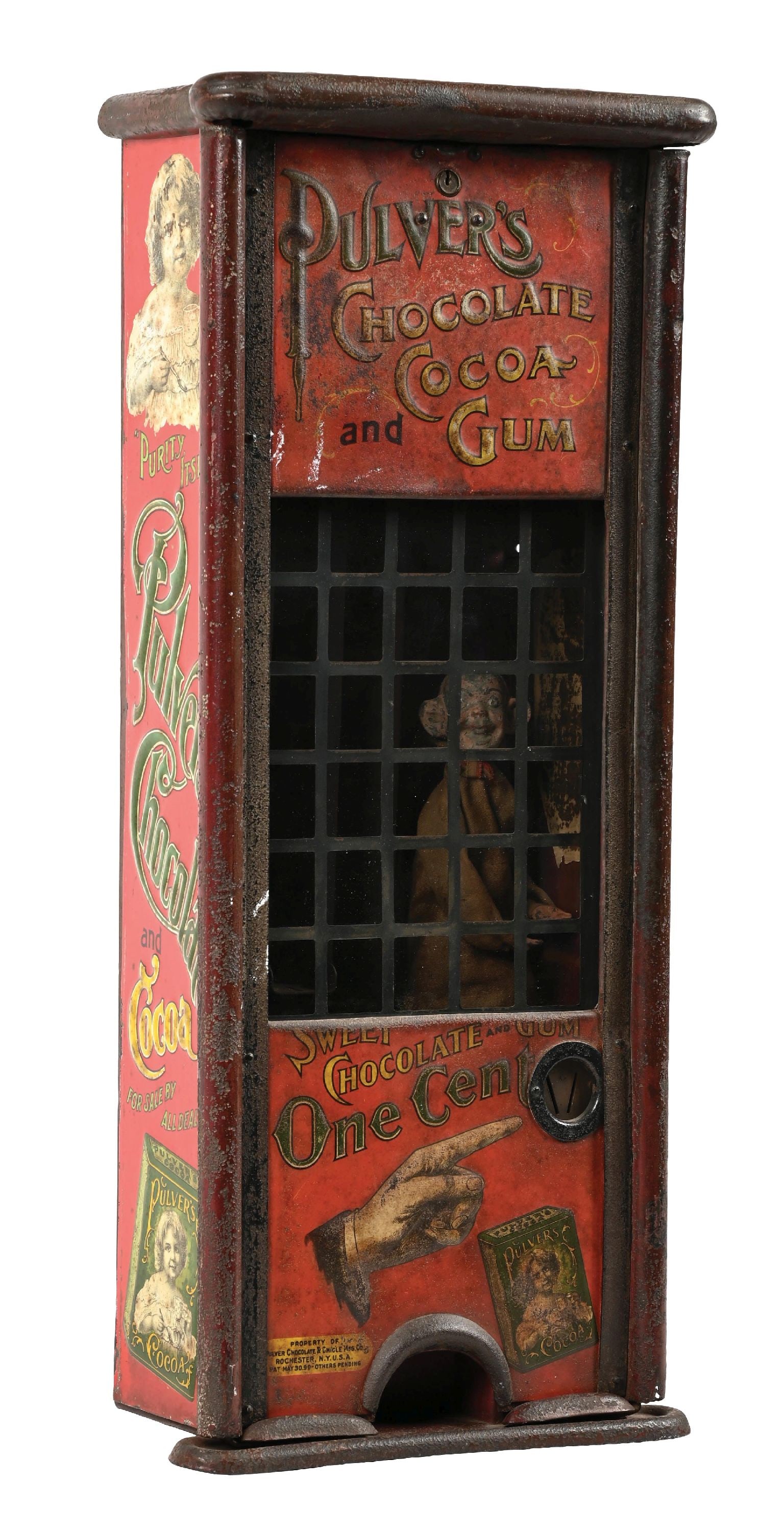 TIN LITHOGRAPHED PULVER TAB GUM