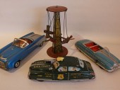 TIN MARX CARS & REEVES PLANE T