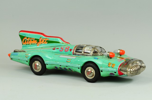 TIN NO. 58 ATOM JET RACE CAR