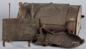 TIN OVEN, TOGETHER WITH A FISH