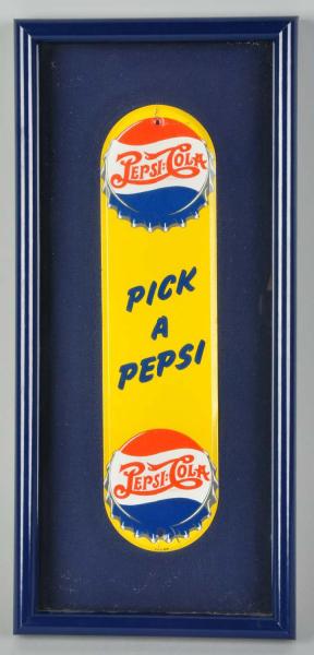 Tin Pepsi-Cola Door Push.  Circa