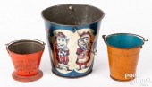 TIN PUNCH AND JUDY SAND PAILTi