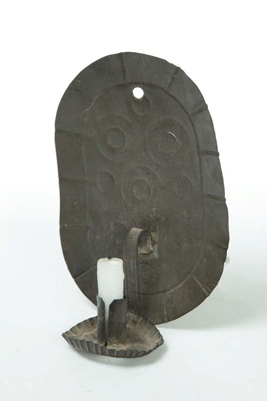 TIN SCONCE.  American  19th