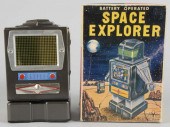Tin Space Explorer Robot Batte