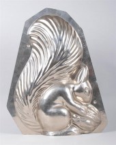 TIN SQUIRREL CHOCOLATE MOLD, P