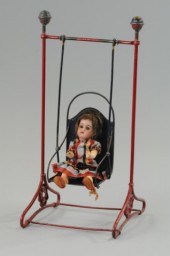 TIN SWING TOY Germany heavy ga