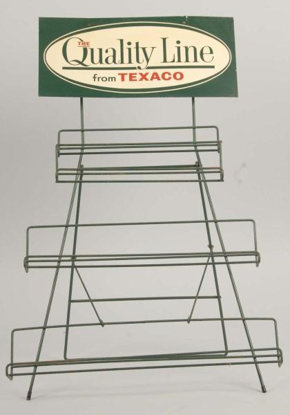 Tin Texaco Quality Line Oil