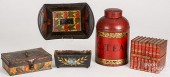 TIN, TO INCLUDE A TEA CANISTER