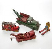 TIN TOY LOTA group of ten toys