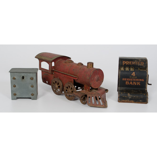 Tin Train Engine and Banks