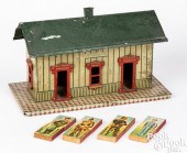 TIN TRAIN STATION TICKET/TELEG