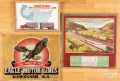 TIN TRUCKING ADVERTISING SIGN,