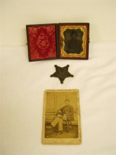 Tin Types including: Civil War