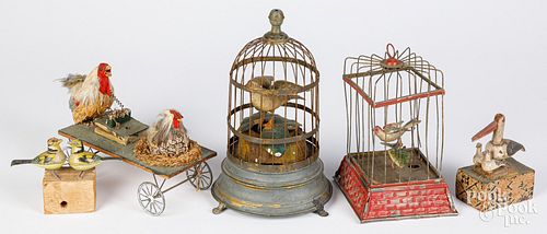 TIN WIND-UP TOYS, SQUEAK TOYS,