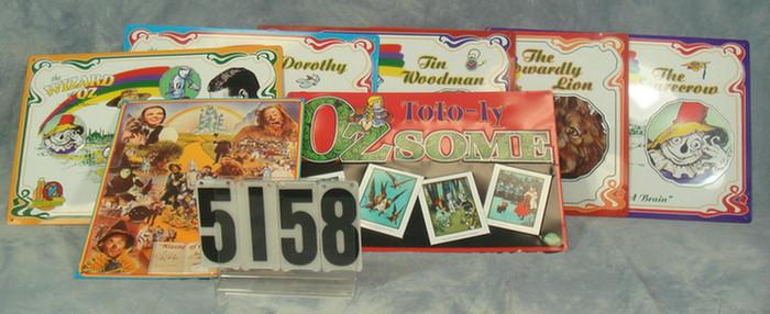 Tin Wizard of Oz sign lot, 12x17