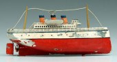 Tinplate Bing key-wind steamsh