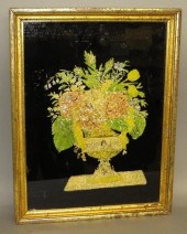 TINSEL ARTca. 1880; on a rever
