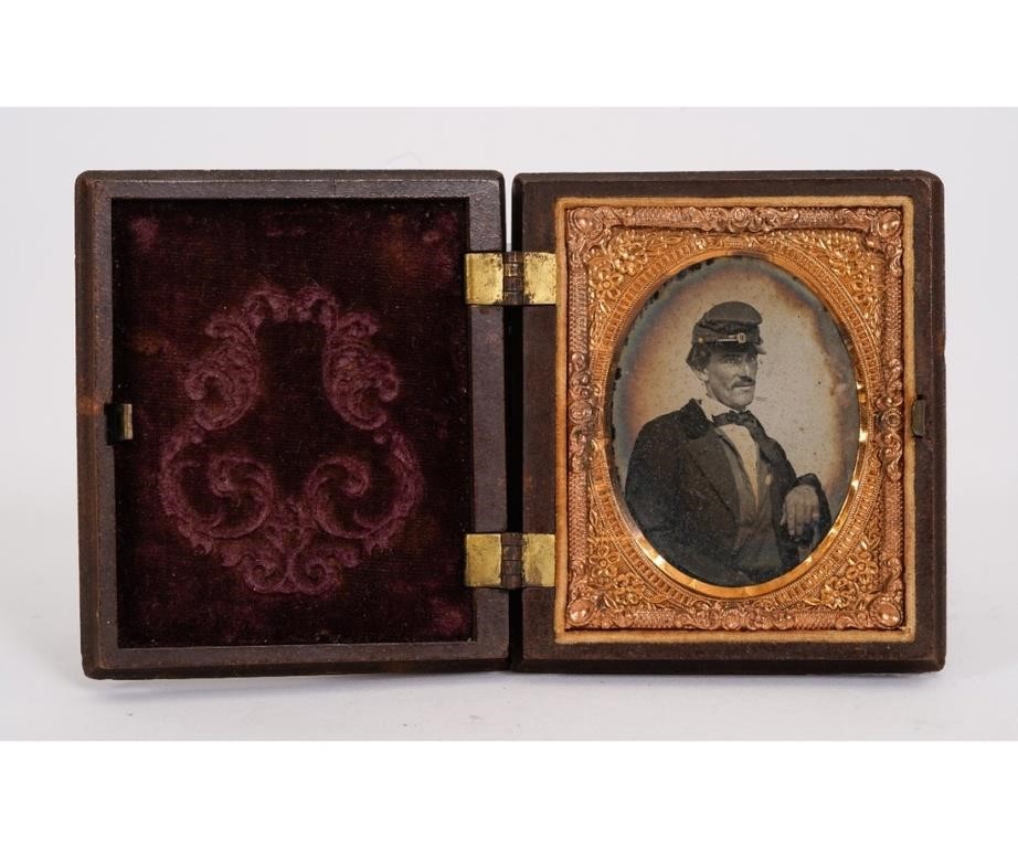 Tintype of a Union soldier