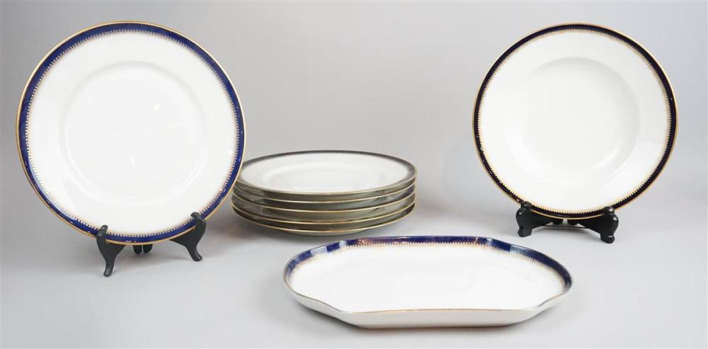 TIRSCHENREUTH PORCELAIN COBALT-BLUE