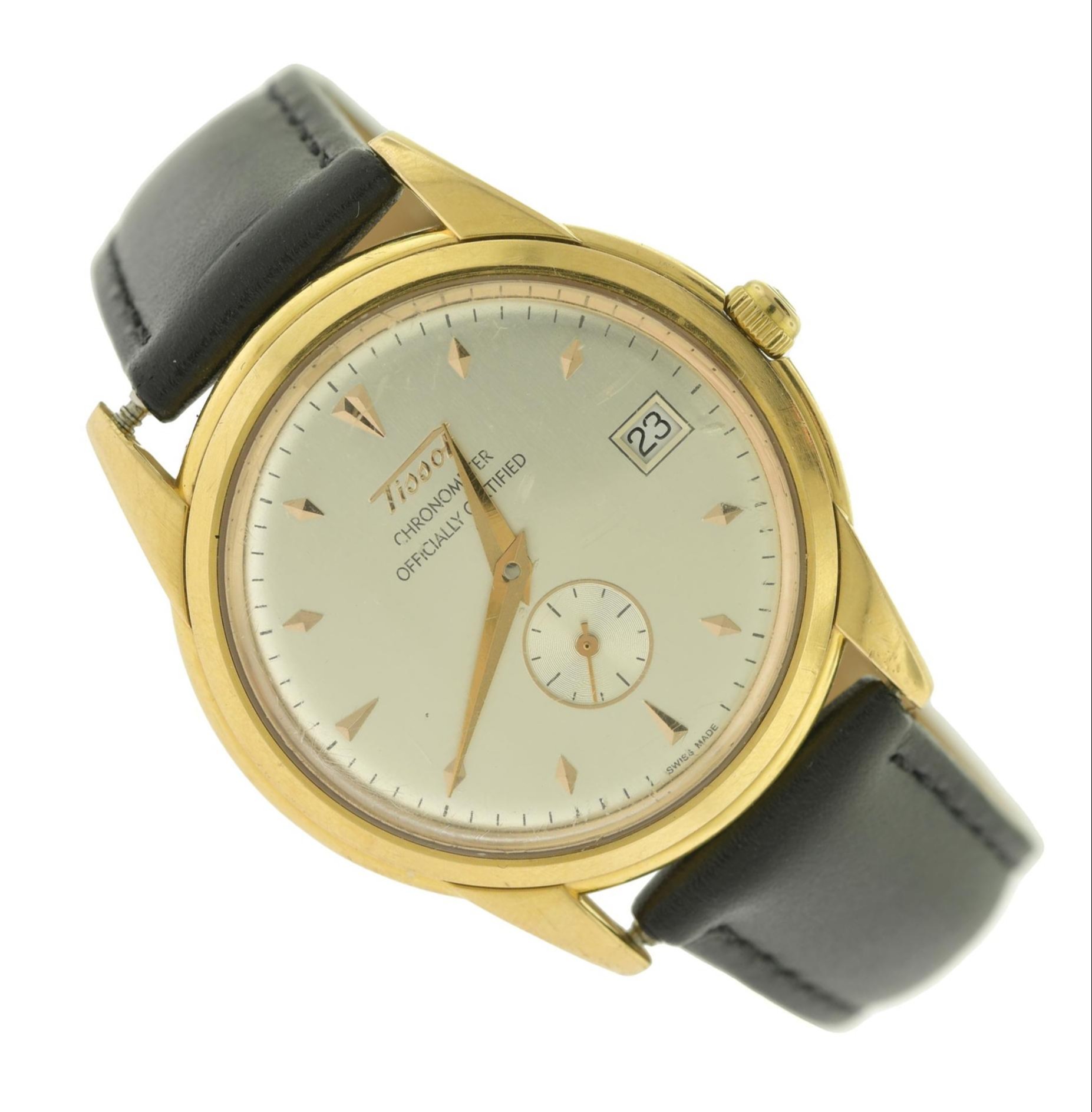 TISSOT 18K GOLD CHRONOMETER