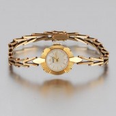 TISSOT RETRO 14K GOLD LADIES'