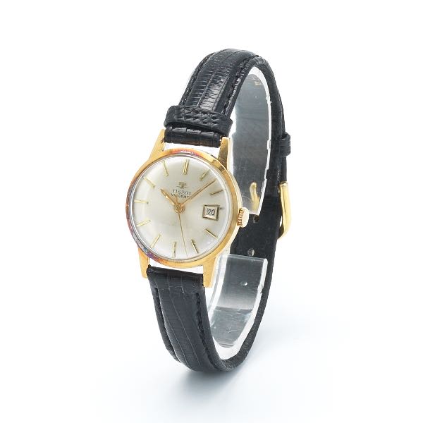 TISSOT WISODATE 18K GOLD LADIES'