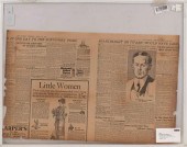 "TITANIC" NEWSPAPER CLIPPINGS"