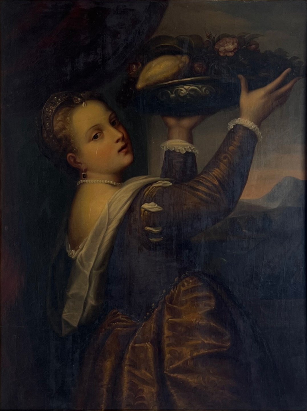 TITIAN (AFTER) (19TH CENTURY). Girl