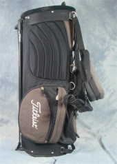 Titleist, black and tan patter