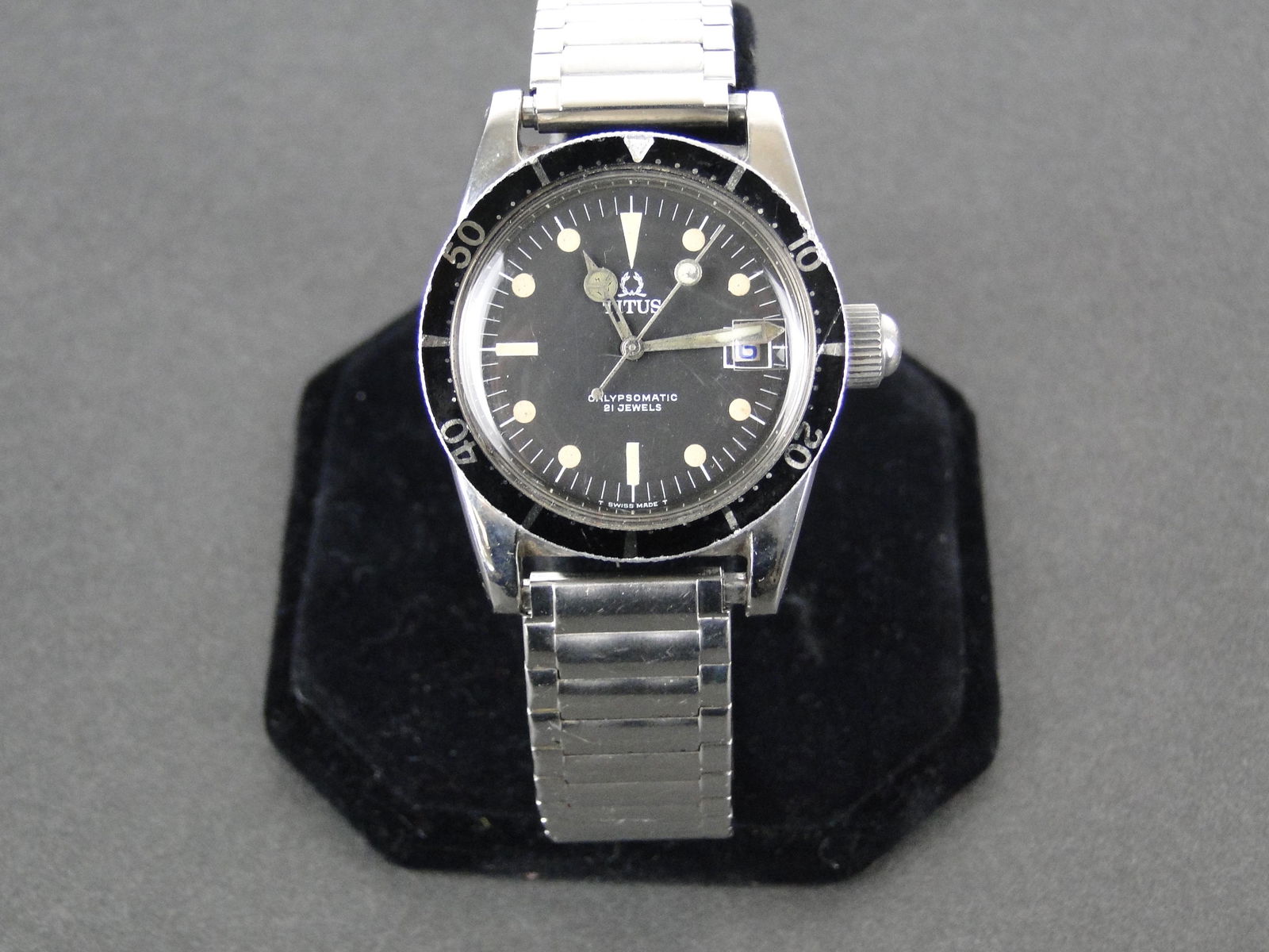 TITUS CALYPSOMATIC DIVER21 jewel,